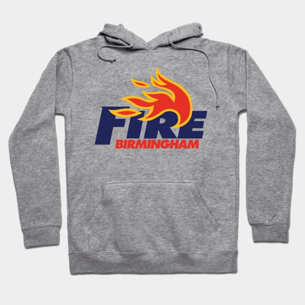 Birmingham Fire Hoodie by MindsparkCreative